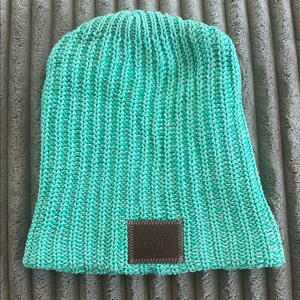 Love Your Melon Aqua Knit Beanie